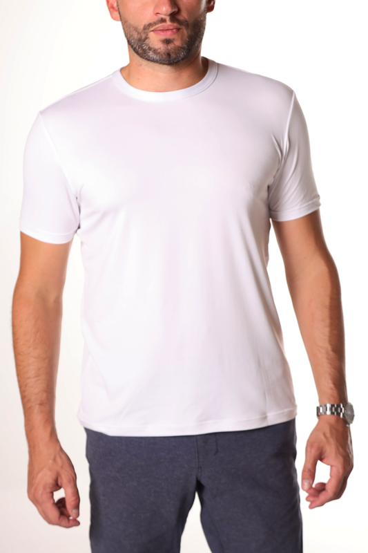 The Barenaked Tee - White